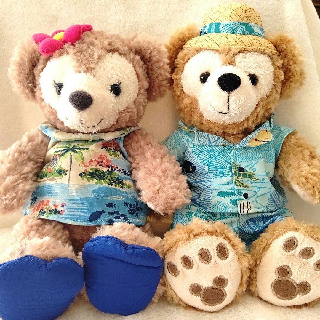 ダッフィー シェリーメイ ぬいぐるみ ハワイ アウラニ ディズニー 限定