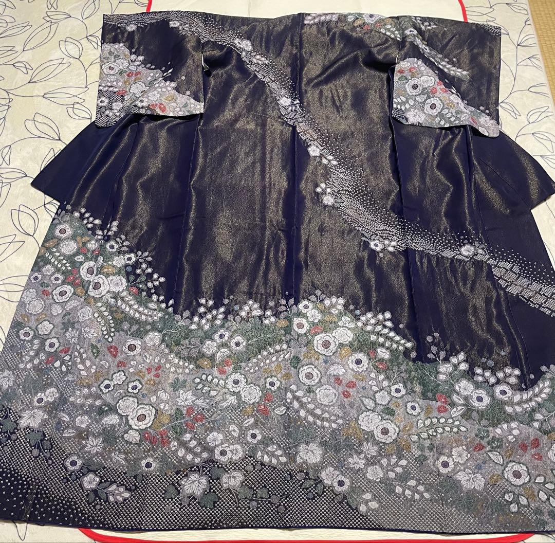 訪問着フルセット 辻ヶ花 金彩 絞り 金通し きものやまと - メルカリ