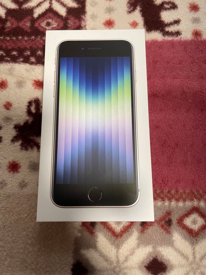新品未開封】iPhone SE 第3世代 スターライト　128GB ソフトバンク iPhoneSE 第3世代 128GB SoftBank スターライト 送料無料 即決 本体