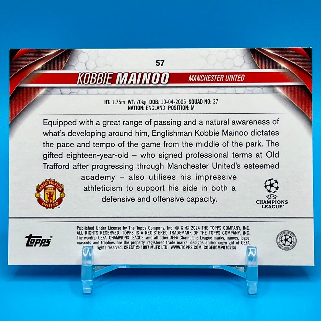 23-24 Topps UCC KOBBIE MAINOO コビー・メイヌー - メルカリ