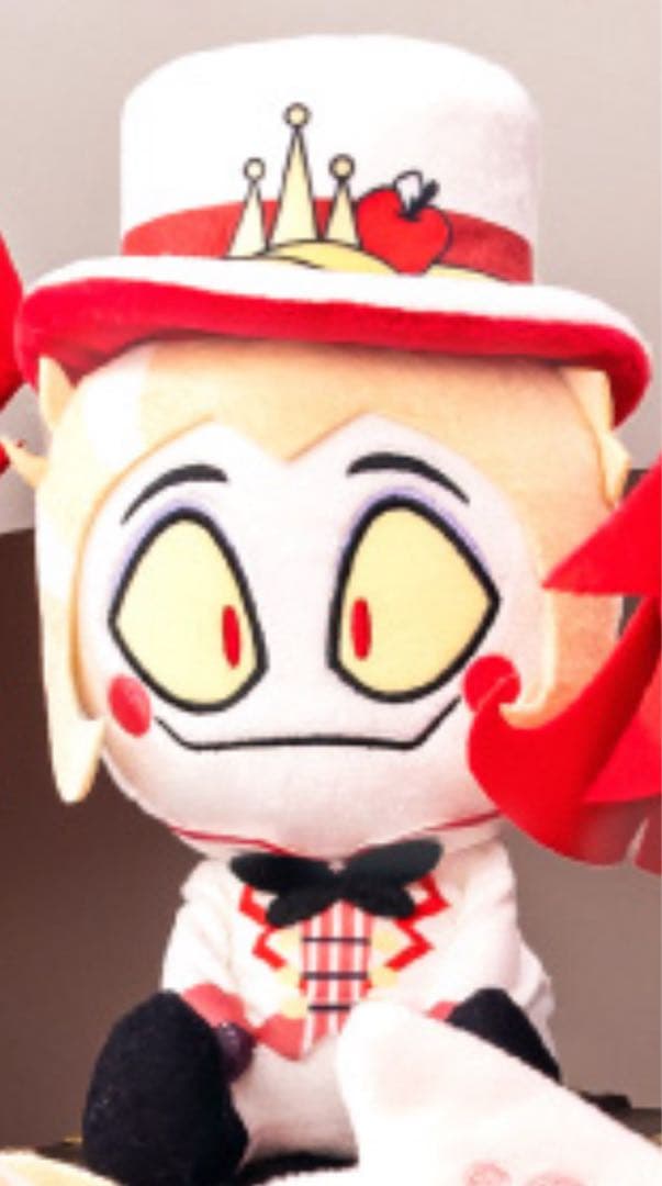 ハズビンホテルへようこそ　おすわりぬいぐるみ ラウンドワン限定 ルシファー ラウンドワン限定【ルシファー】ハズビン・ホテルへようこそ おすわり