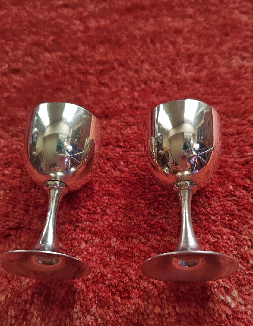 純銀　銀杯２個　67g 銀杯有毒嗎？純銀杯安全性與使用建議完整解析