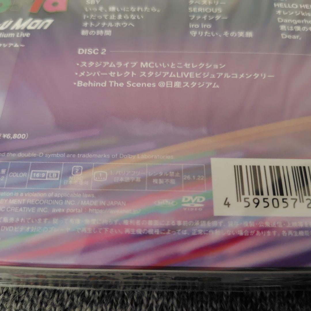 DVD  Man 日産スタジアム  World 　 新品未開封