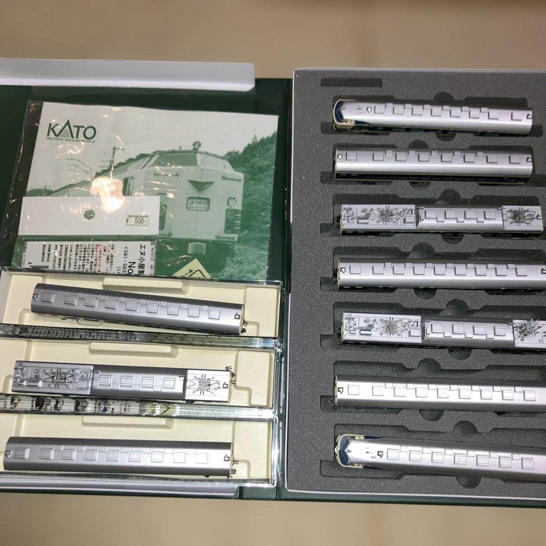 KATO 10-395.396.サハネ　583系　基本、増結セット