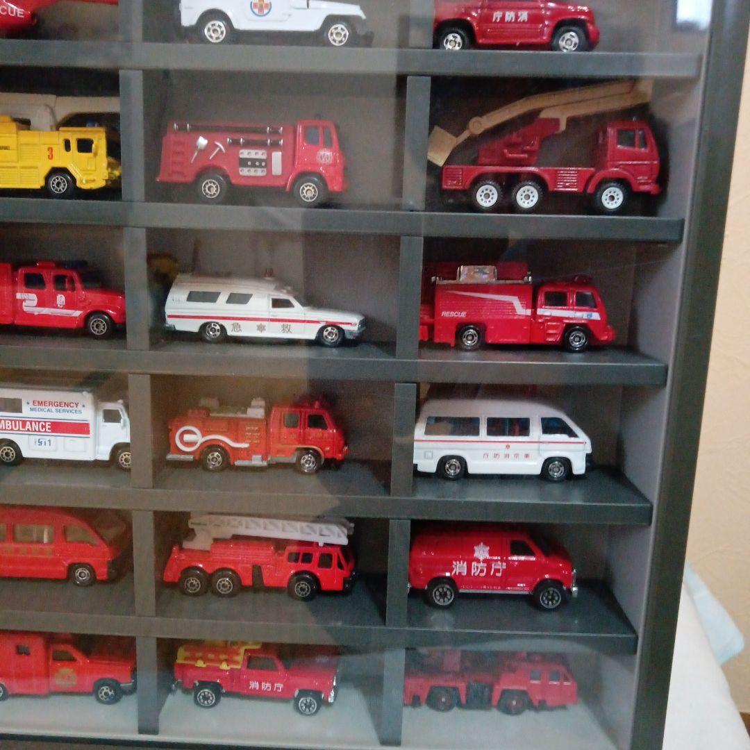 トミカコレクション ミニカー24車(消防関係車両ケース入) - メルカリ