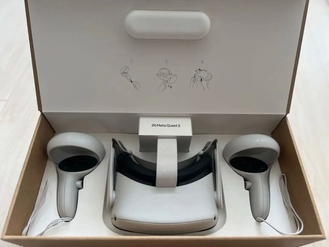 《美品》 QUEST 2 128GB + ELITE STRAP セット