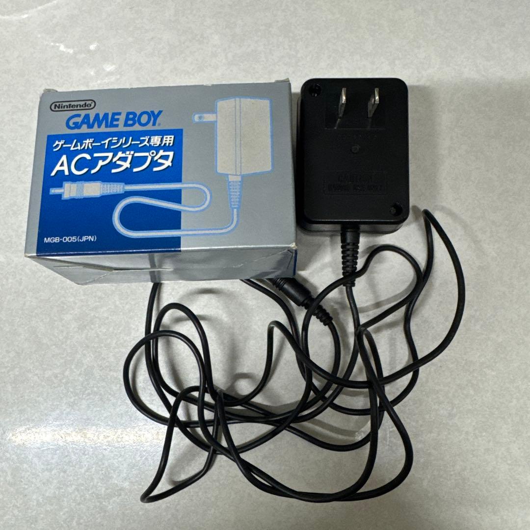 ゲームボーイカラー/ポケット対応 本体用純正 ACアダプタ 外箱付