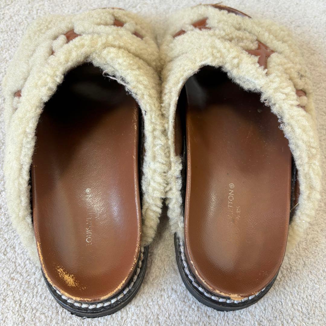 ルイヴィトン パセオライン モノグラム ボア サンダル 23cm SC1221