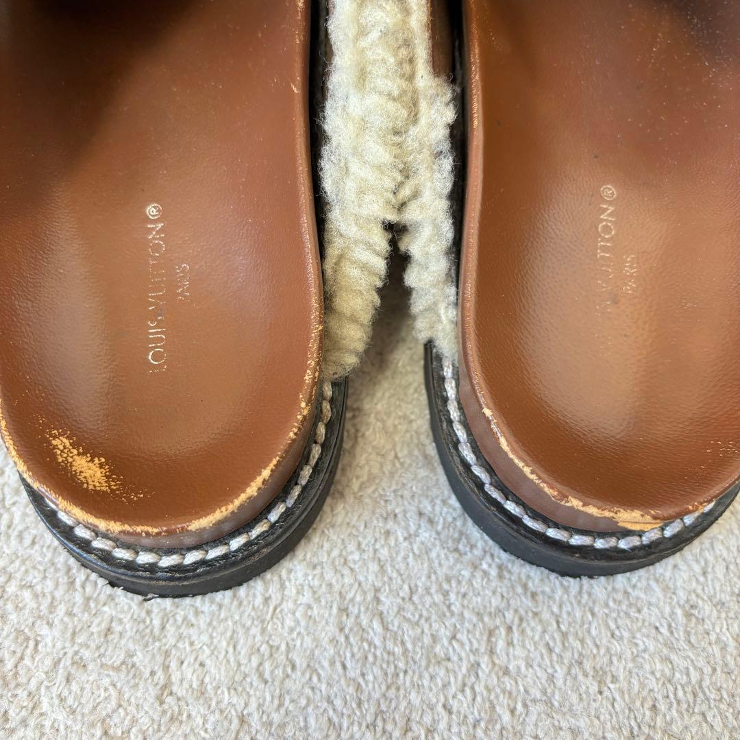 ルイヴィトン パセオライン モノグラム ボア サンダル 23cm SC1221