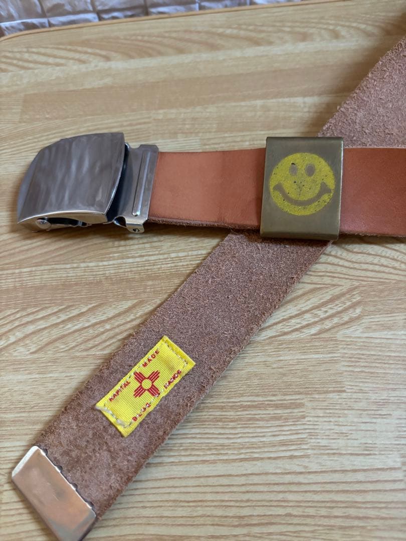 キャピタル KAPITAL スマイリー フェイス ベルト - メルカリ