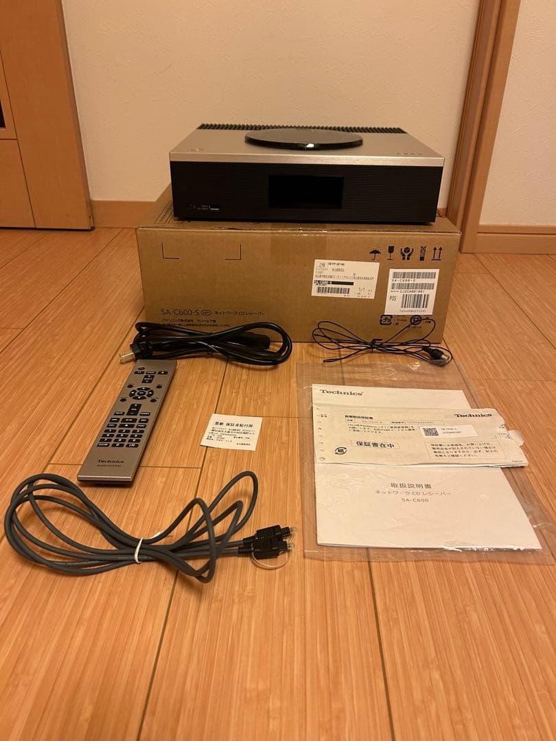 technics SA-C600S コンパクトオーディオ機器【おまけ付き】 Technics Compact Network CD Receiver SA-C600