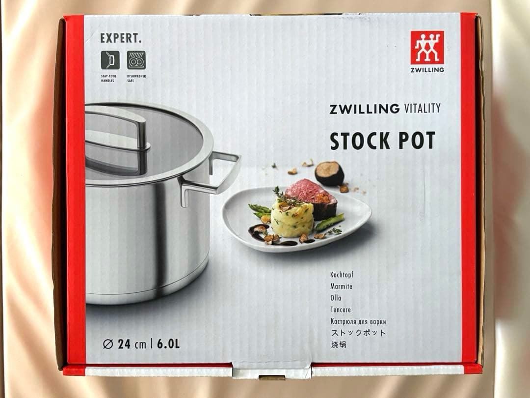 調理器具 ZWILLING VITALITY STOCK POT 24cm 6.0L