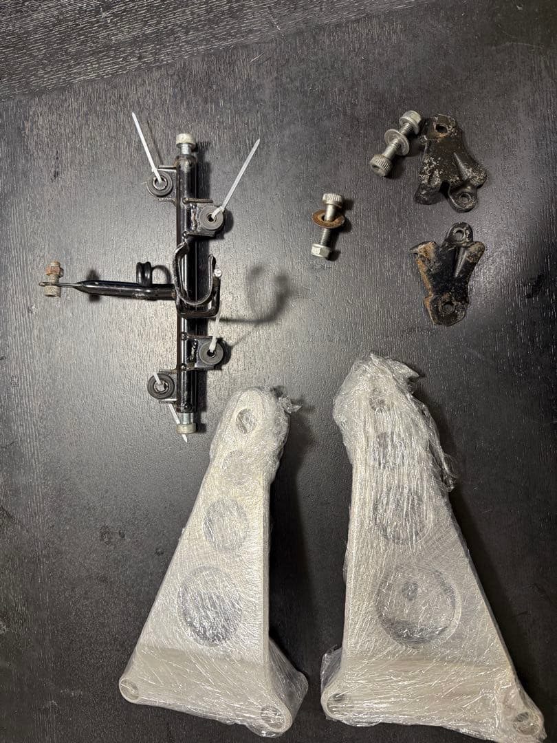 ホンダ　CBR400F ライトステー 楽天市場】【送料無料】 アルミ ヘッドライト ステーブラック 35mm 35φ