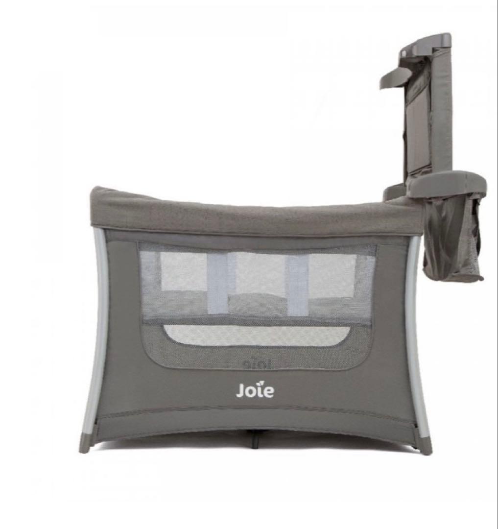 Joie 折りたたみ式ベビーベッド グレー - メルカリ
