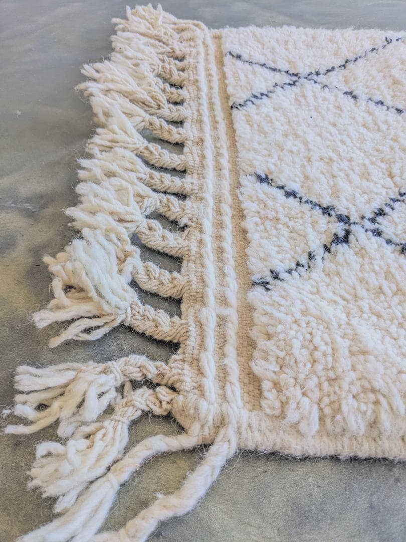 限定セール中】-モロッコ-ミニベニワレンラグ-No.21(65×111cm) - メルカリ