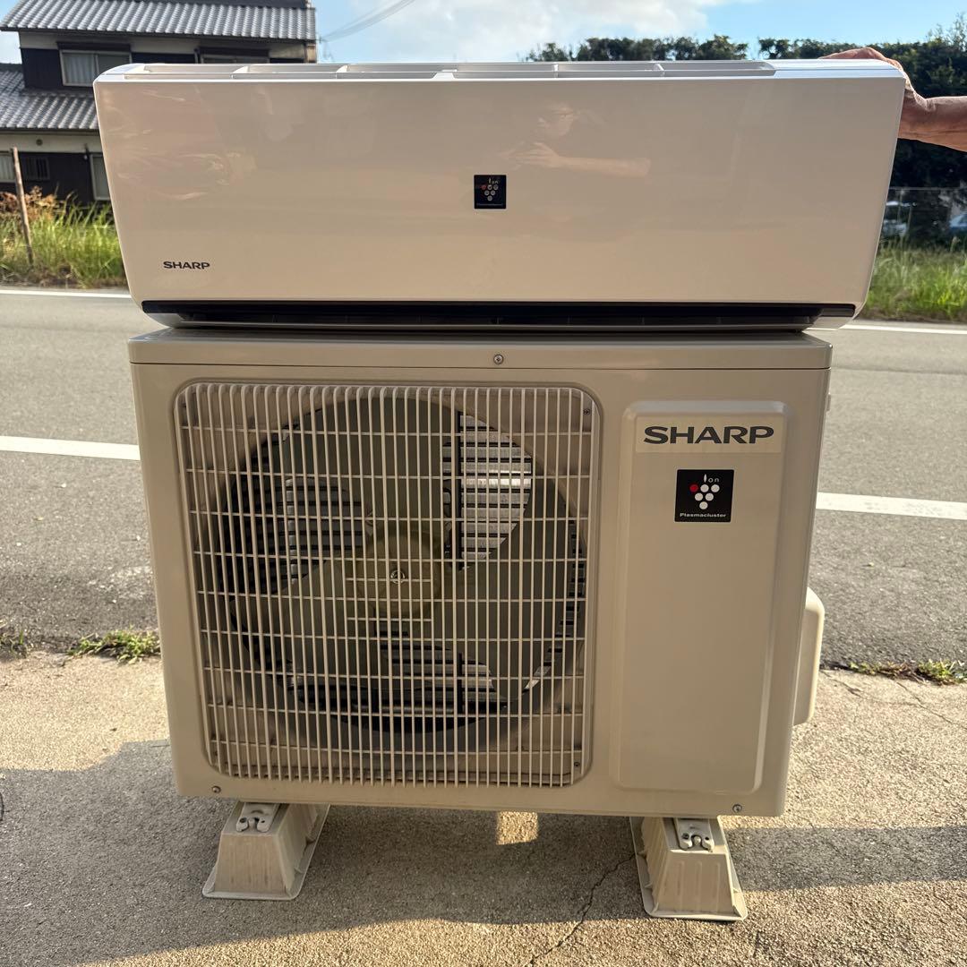 シャープ ルームエアコン AY-L22DH 2020年製 100V 6畳 エアコン 2020年 L-Hシリーズ ホワイト系 AY-L22H-W [おもに6畳用