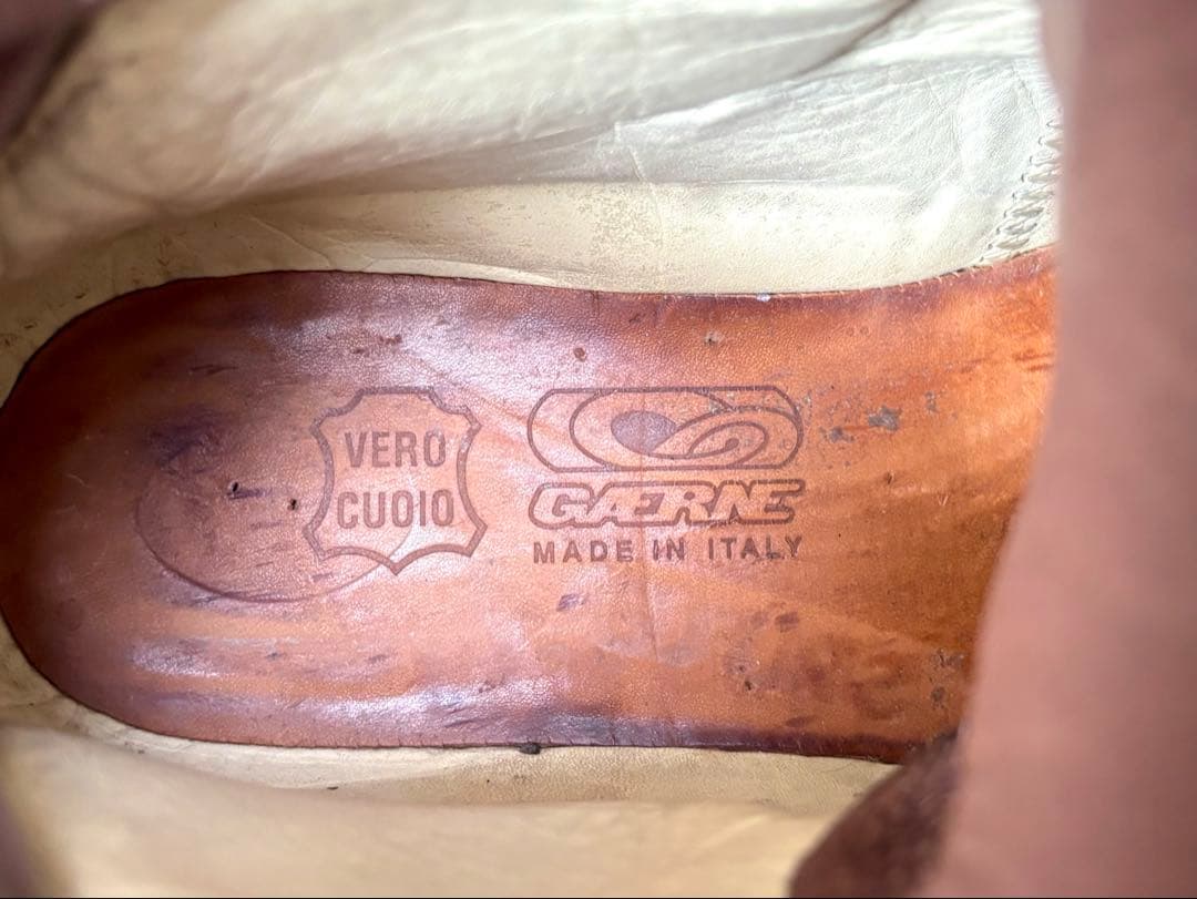 【GAERNE】ガエルネ FUGA 27211 ラフブラウン 25.0cm