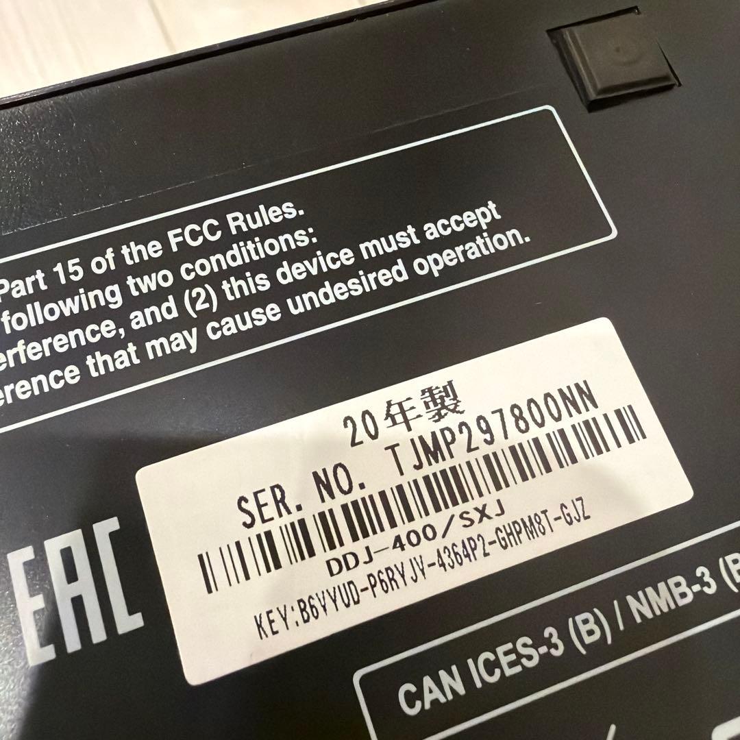 小傷あり】DDJ-400 本体のみ - メルカリ