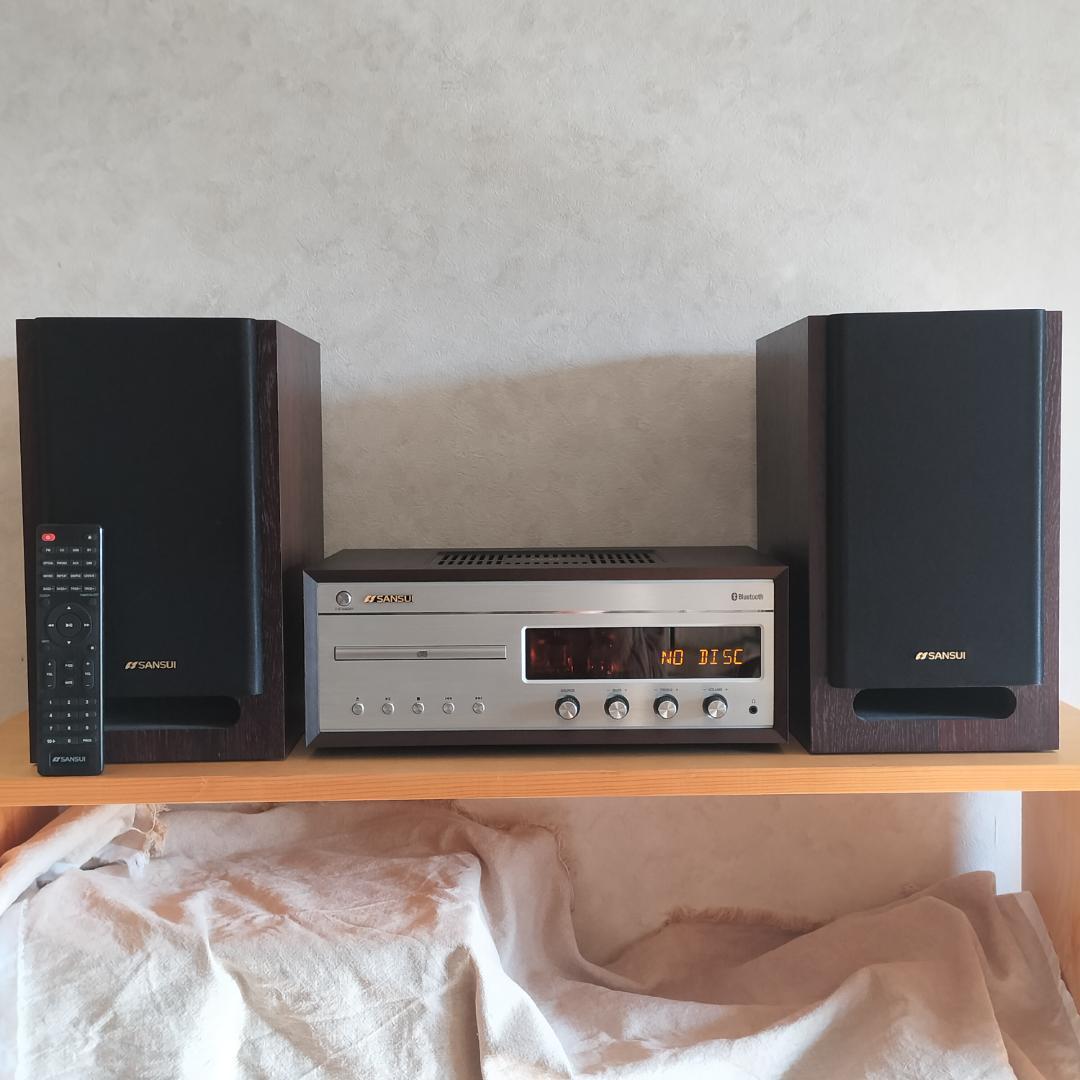 モ*ん様 SANSUI SMC-500BT 真空管ハイブリッド CDコンポ - メルカリ