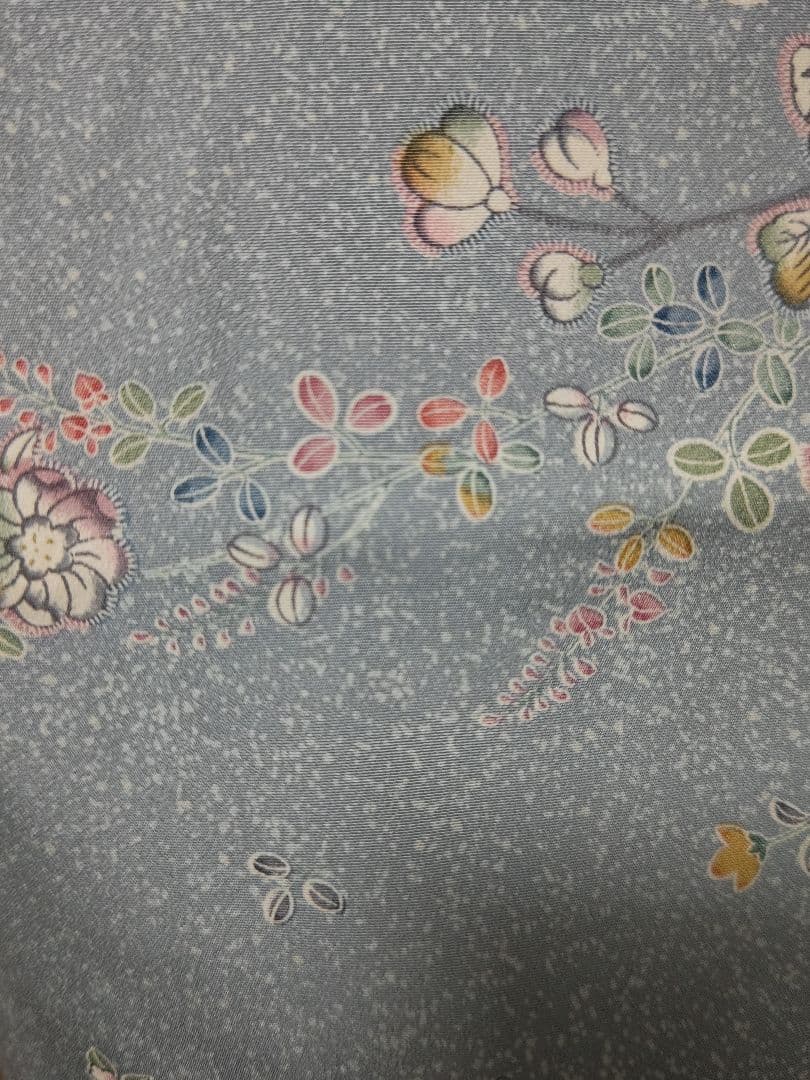 ほぼ未着用 大人のはんなり花柄総柄 小紋 袷 トールサイズ - メルカリ