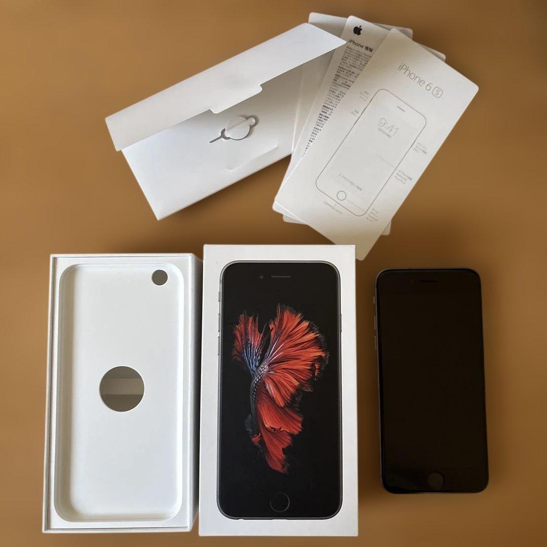 Apple iPhone6s シルバー 16GB - メルカリ