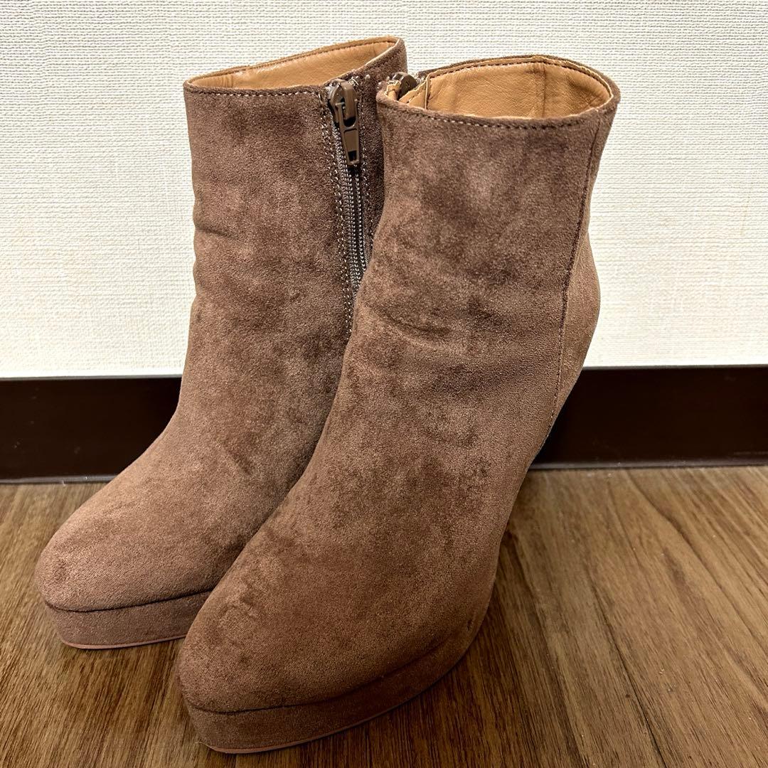 RESEXXY】フェイクスエードショートブーツ - 靴オンライン ショップ 安い