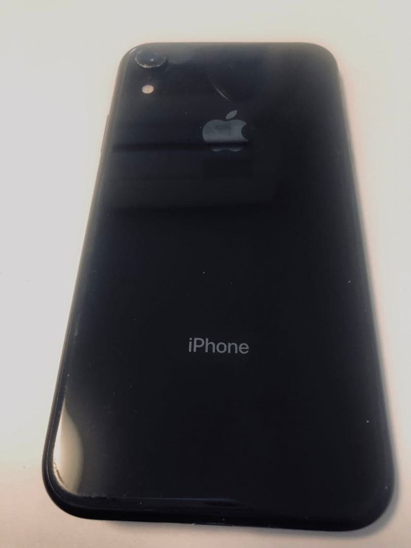 iPhoneXR 本体128GBブラック SIMフリー - メルカリ