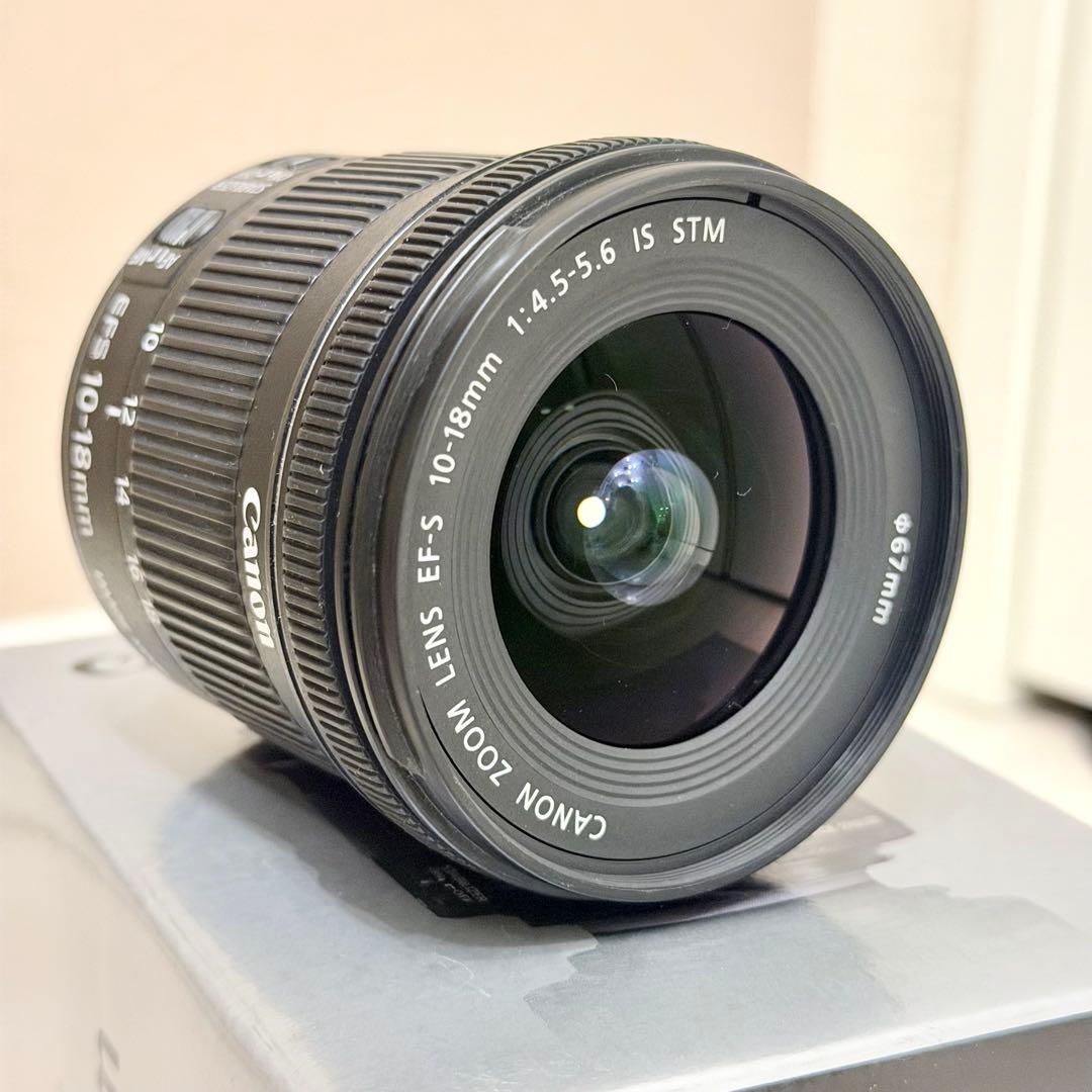 【フード付】Canon EF-S 10-18mm F4.5-5.6 IS STM