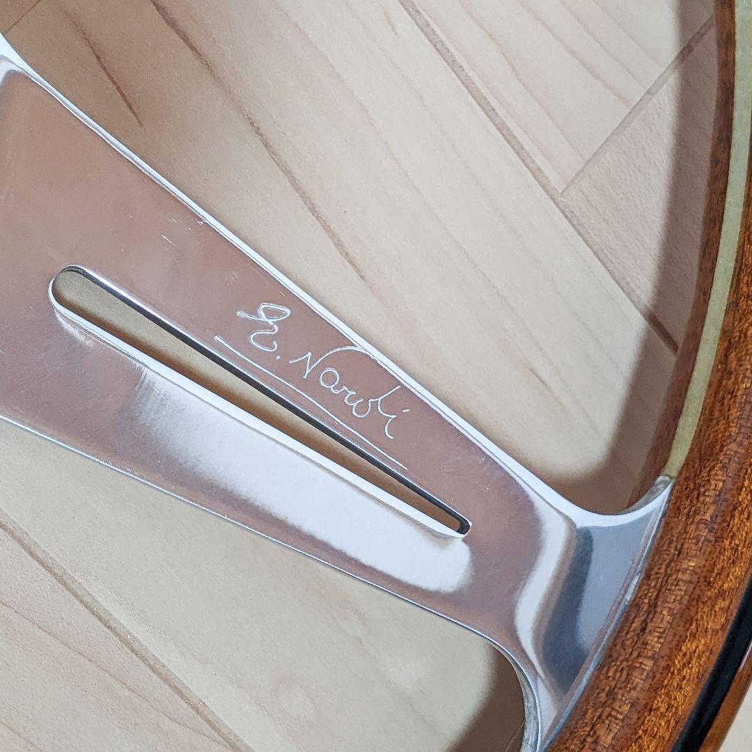 ナルディ NARDI ステアリング ウッドステアリング 36 当時物 新品未