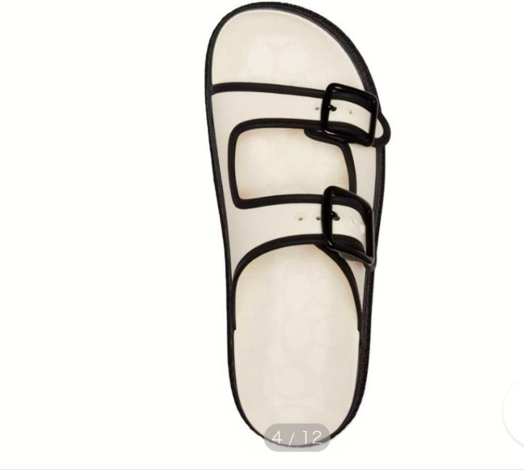 coach未使用 COACH SIGNATURE レイニーサンダル - メルカリ