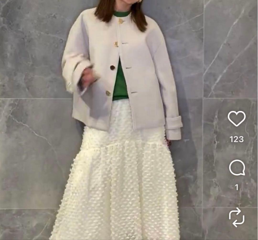 アルページュストーリー メルトン ショート コート M イエナ