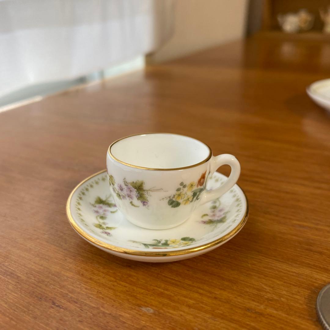 ウェッジウッド ミラベル ミニチュア ティーセット コーヒーセット