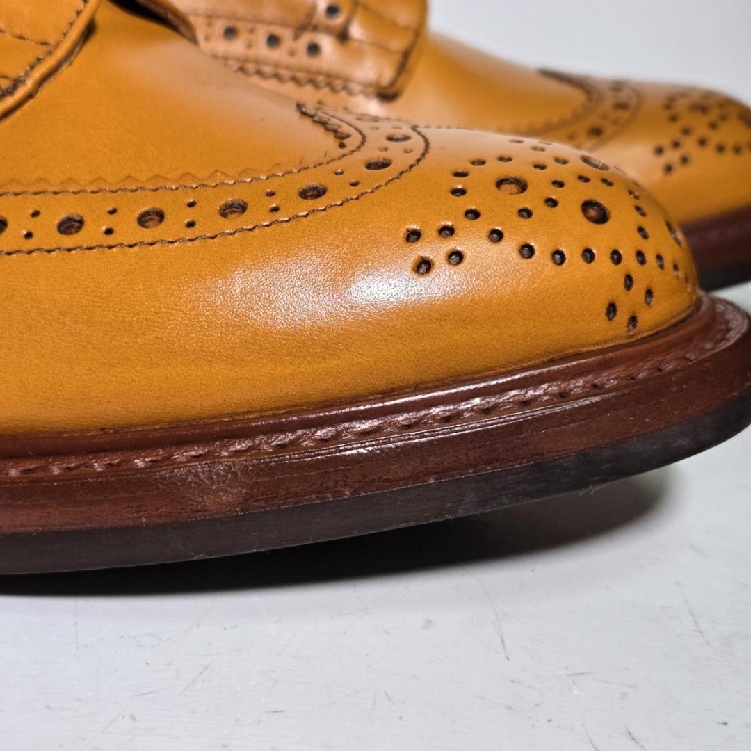 c0903 新品同様 箱袋付き トリッカーズ M5633 ウイングチップ 8 - メルカリ