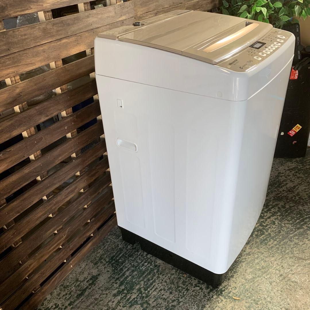 J225 高年式 全自動電気洗濯機 ハイセンス Hisense 7.5kg