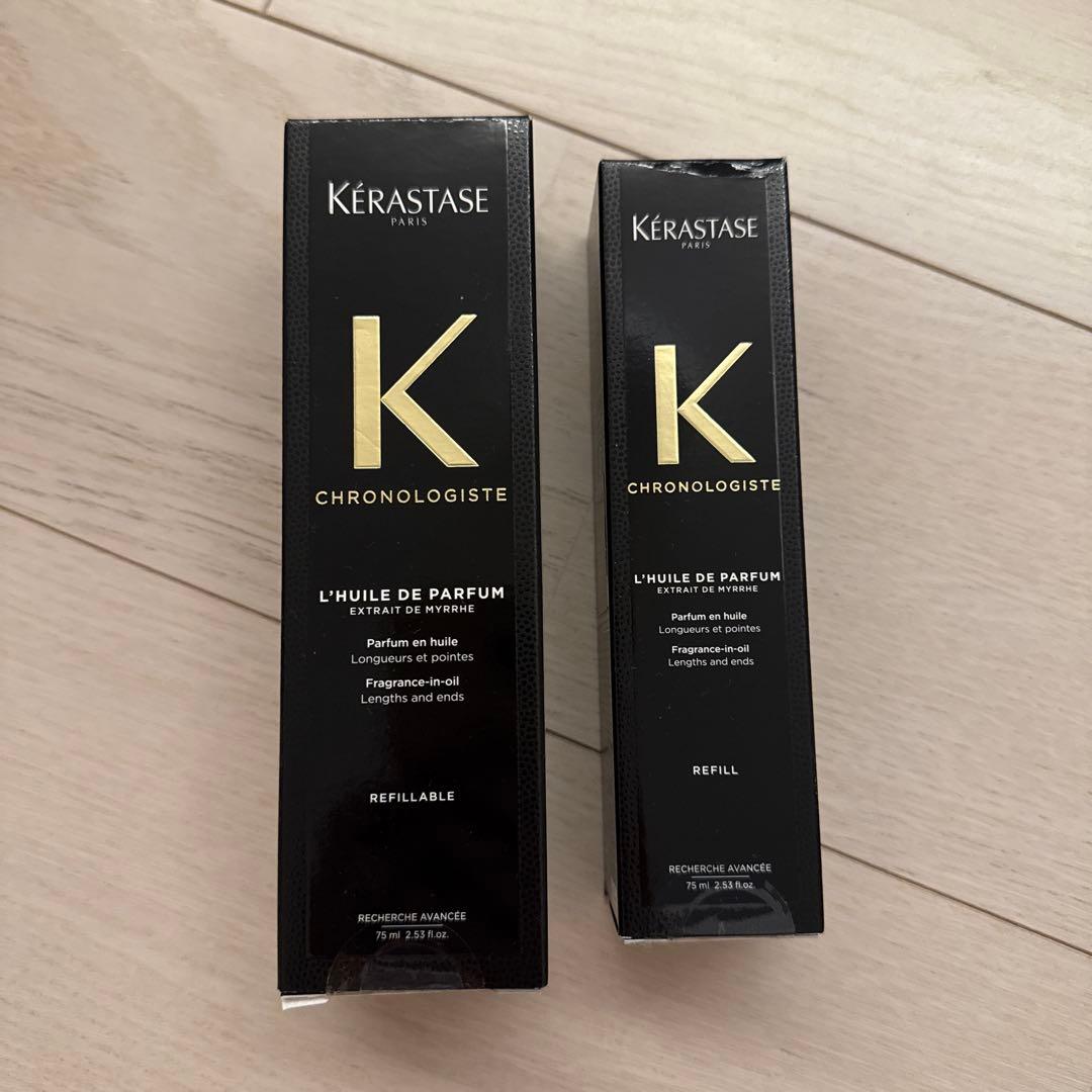 ケラスターゼ　CHユイルクロノロジスト　N75ml レフィルセット 楽天市場】3本セット【お試しサシェ付き☆正規販売店】 ケラスターゼ