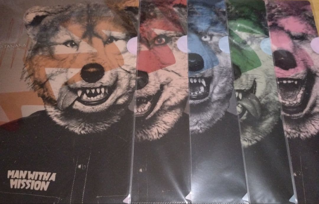 レアMAN WITH A MISSION クリアファイルセット 2026年最新】マンウィズ クリアファイルの人気アイテム - メルカリ