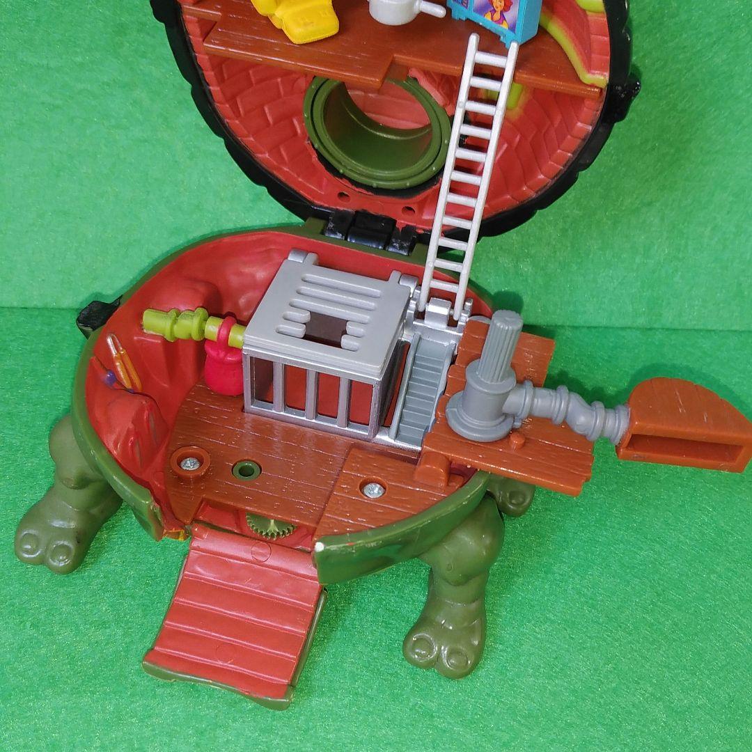 ミュータント ニンジャ タートルズ ミニタートルズ レオナルドベース