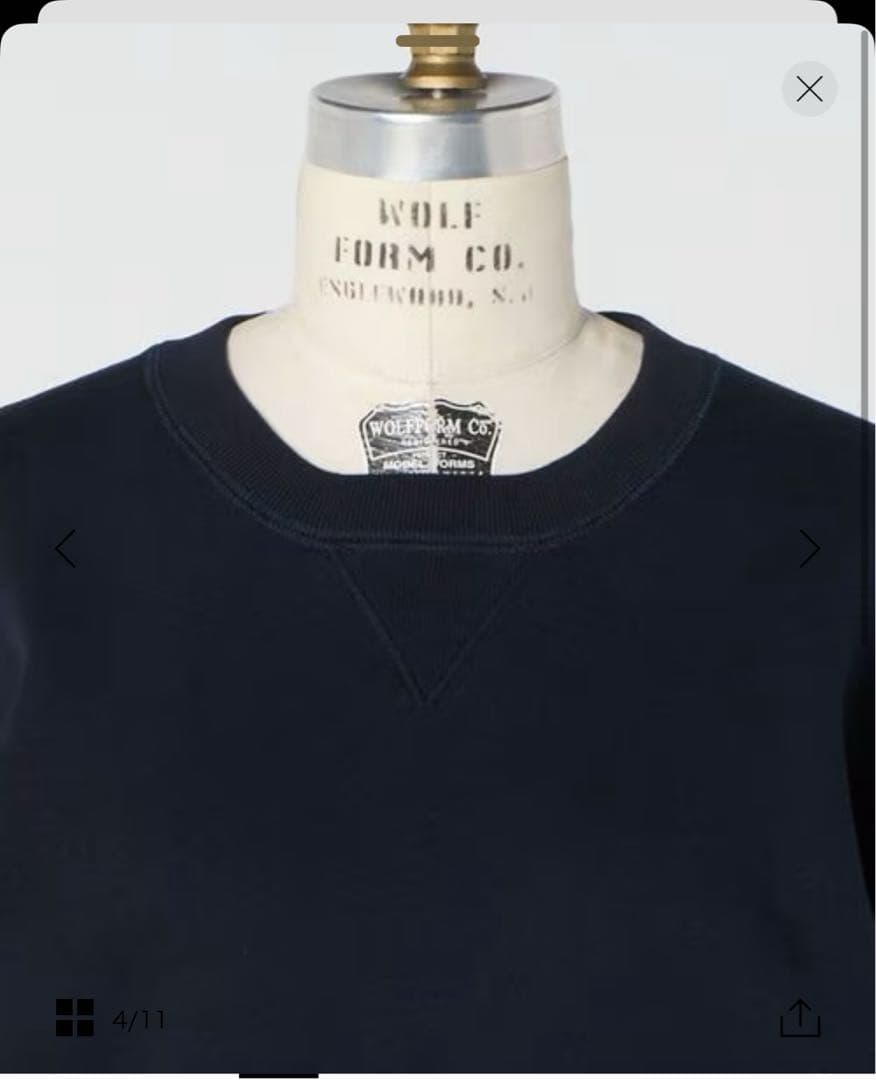 本日限定値下げ定価¥36300 SCYExDrawer SWEAT サイネイビー