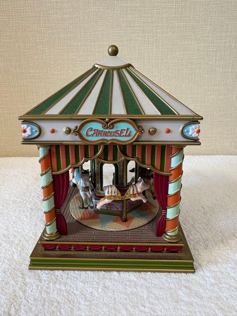 むらいこうじ　オルゴール　回転木馬　カルーセル　箱あり【ジャンク品】 Yahoo!オークション -「むらいこうじ オルゴール」の落札相場・落札価格