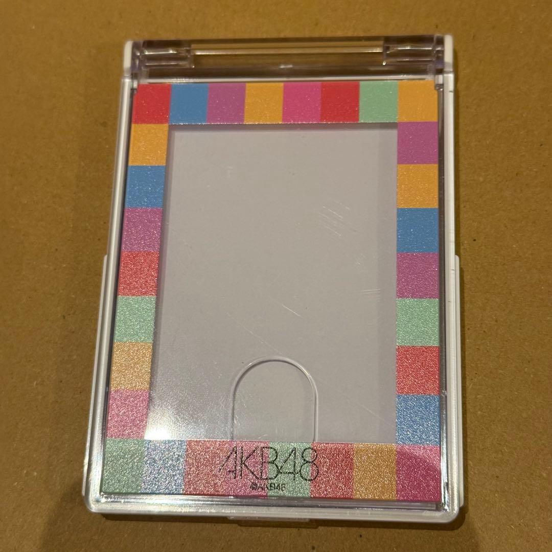 AKB48 オータムビッグスクラッチ 直筆サイン入りコンパクトミラー 佐藤