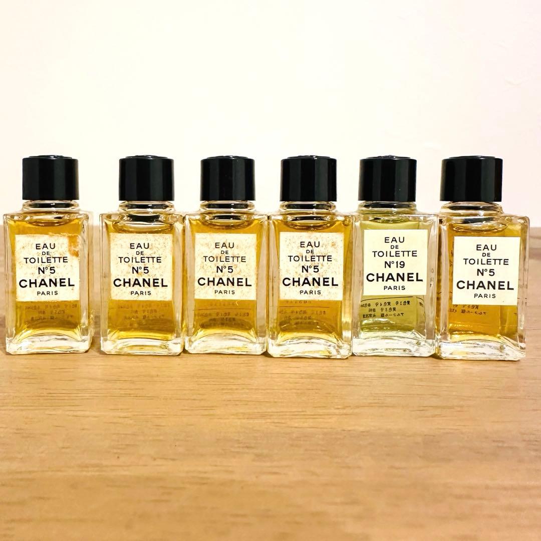 CHANEL シャネル no.5 no.19 ミニ香水 4.5ml×6 - メルカリ