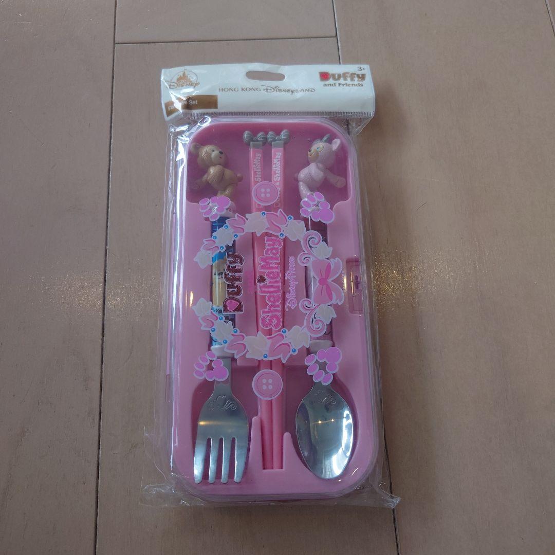 香港ディズニーランド ダッフィーお箸セット - メルカリ