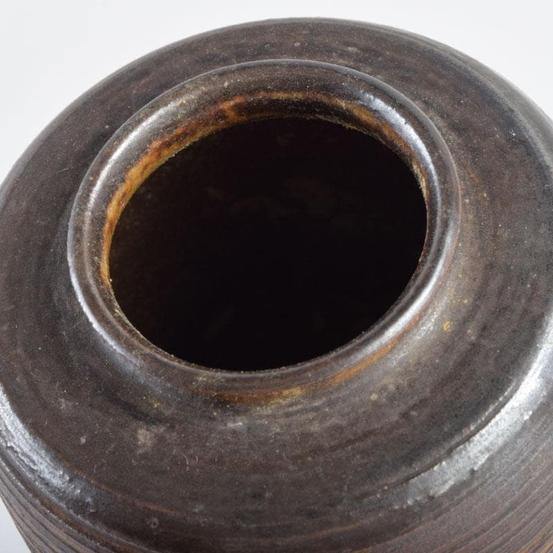 茶道具 渡辺伸治造 名物 円乗坊肩衝写 茶入 仕覆付 共箱 V 8965 - メルカリ