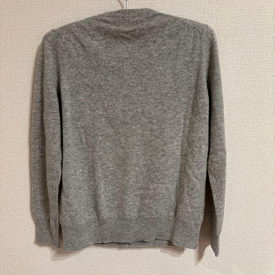 めんたいこ様23区 カシミヤ100%グレーのカーディガン - メルカリ