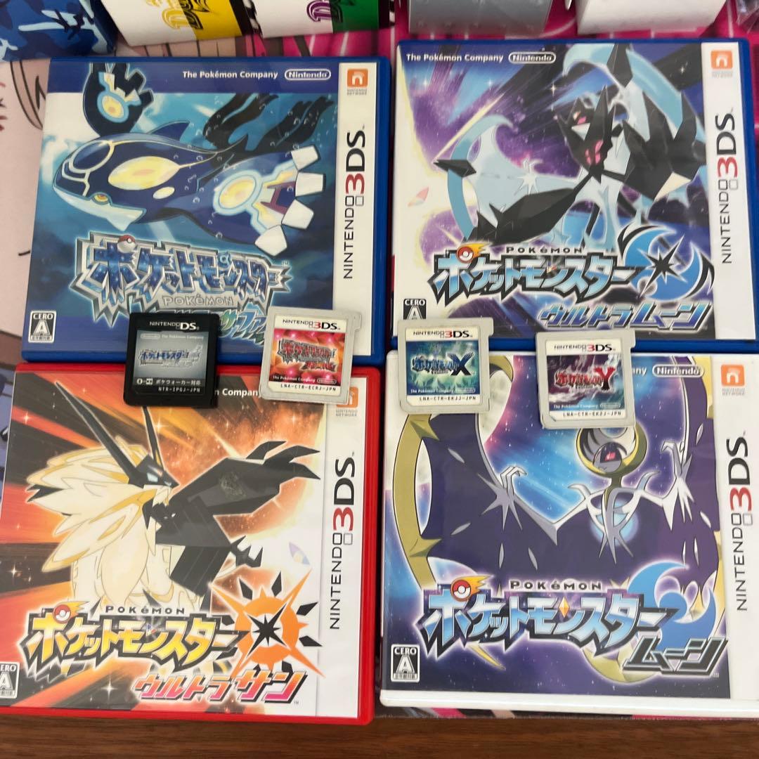 ポケットモンスター3DSソフトまとめ売り 3DSソフトまとめ売り ポケットモンスター4本 - メルカリ