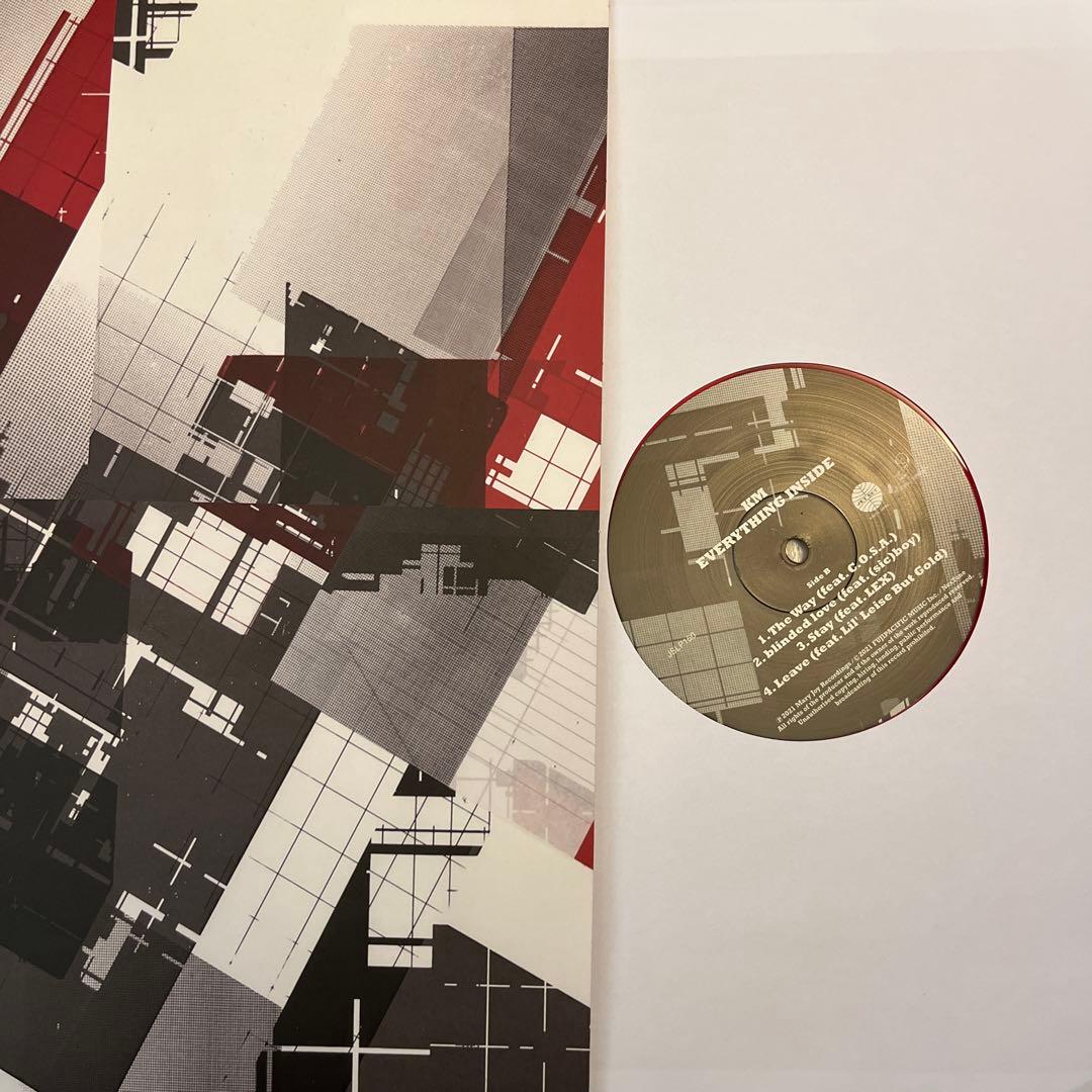 KM EVERYTHING INSIDE アナログ盤 2LP レコード - メルカリ