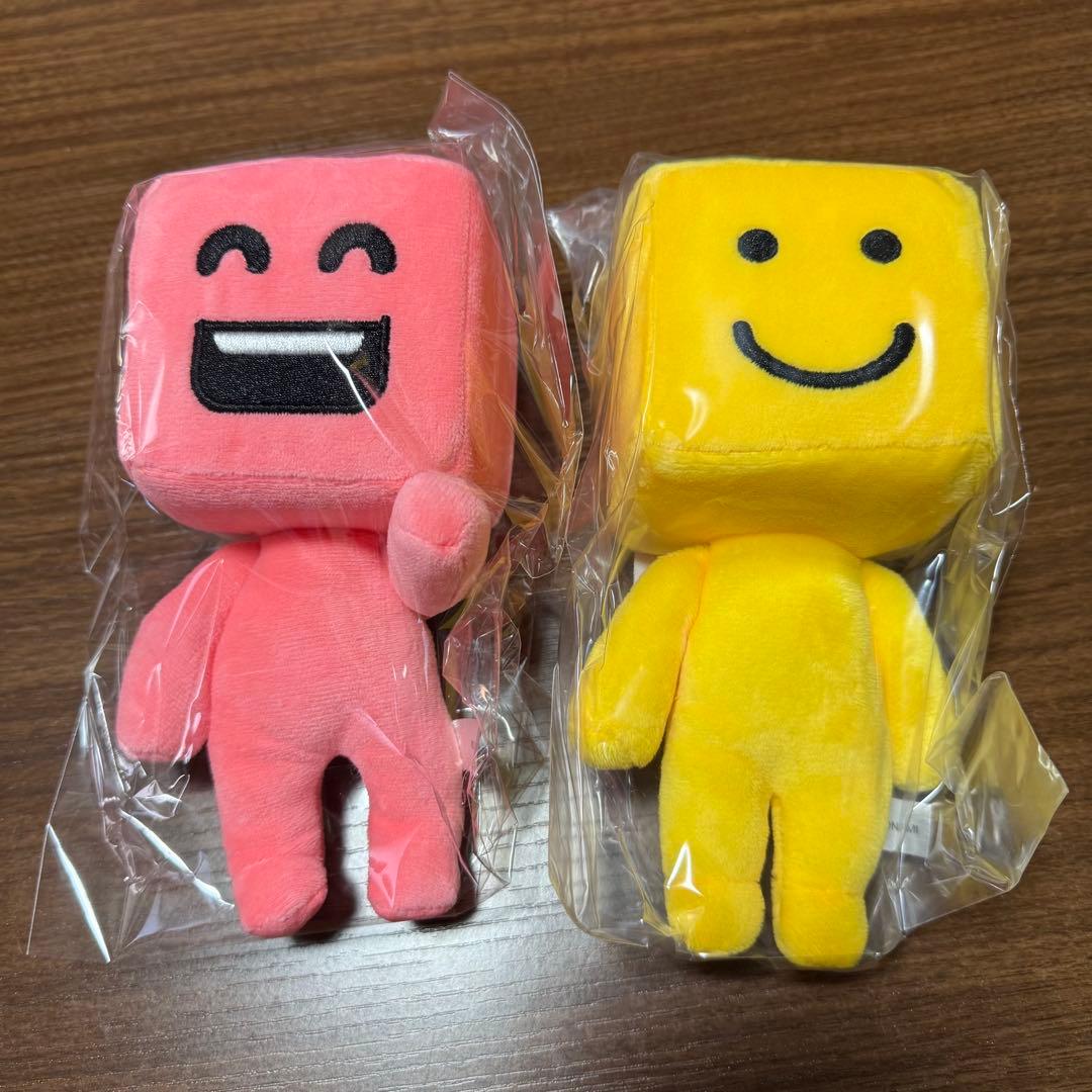 調子くん ぬいぐるみ マスコット KONAMI 通常黄色 絶好調 2体