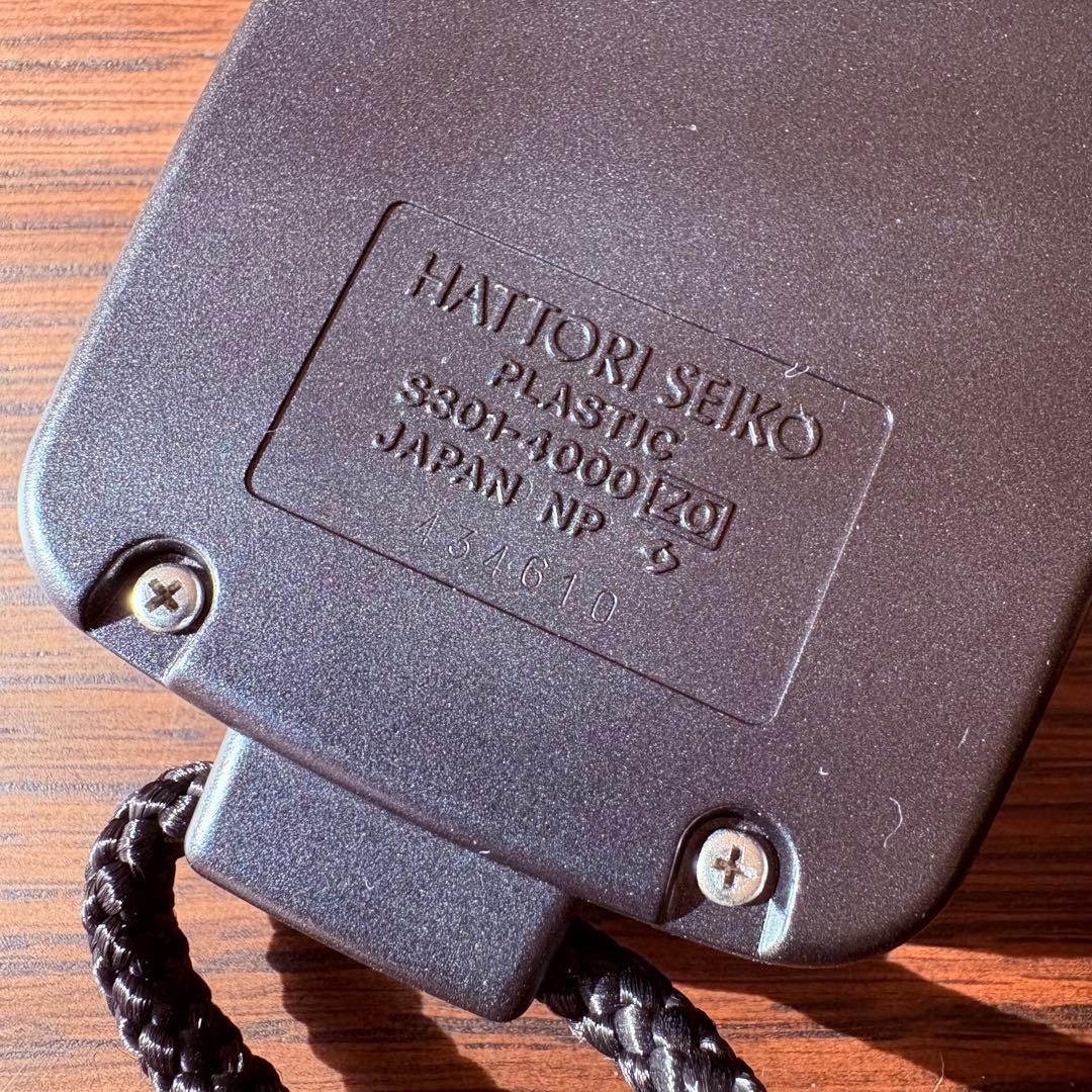 美品レア】SEIKO サウンドプロデューサー S301-4000 - メルカリ