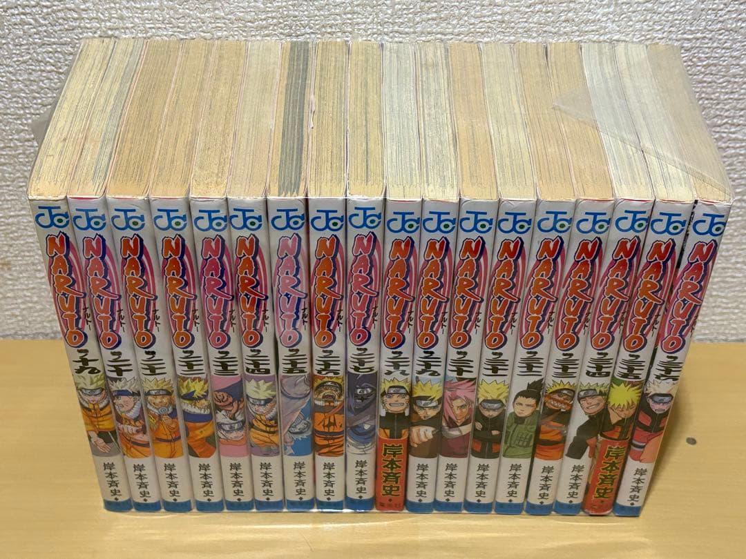 【R468m】《ヤケ等有り》NARUTO-ナルト- 全72巻全巻セット