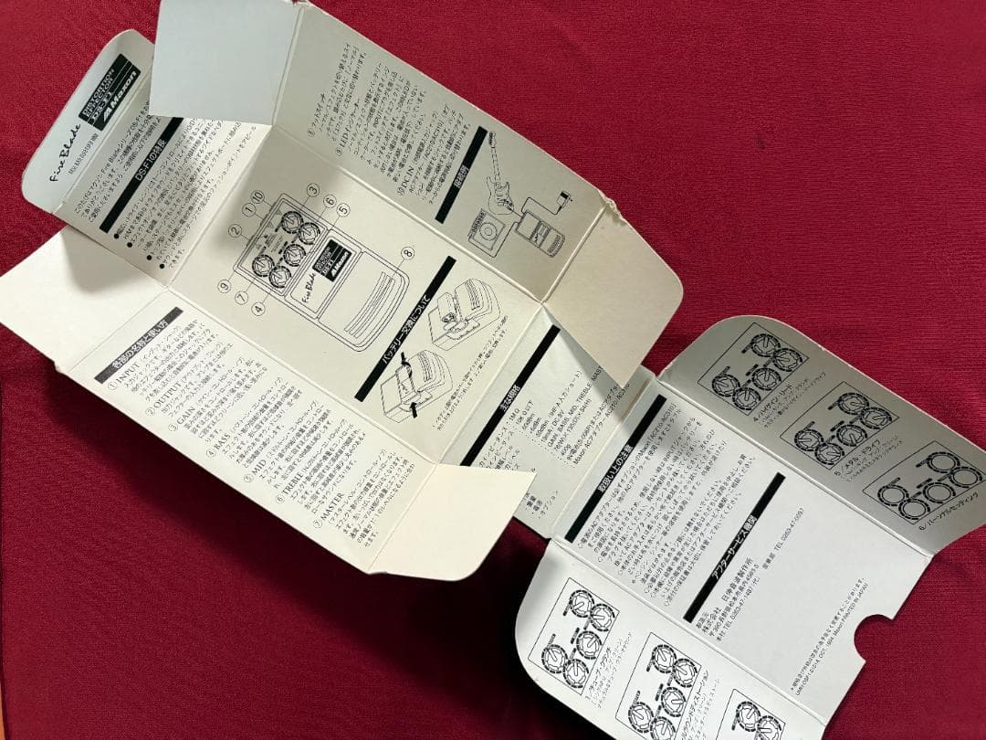 野*菜様 ☆Maxon Fire Blade DS-F1 ディストーション エフ